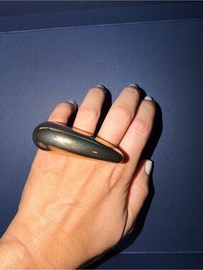 Zara sculptural statement ring